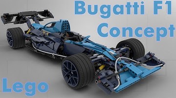 Bugatti F1 Concept - Lego 42083 B-Model (Alternate Build)