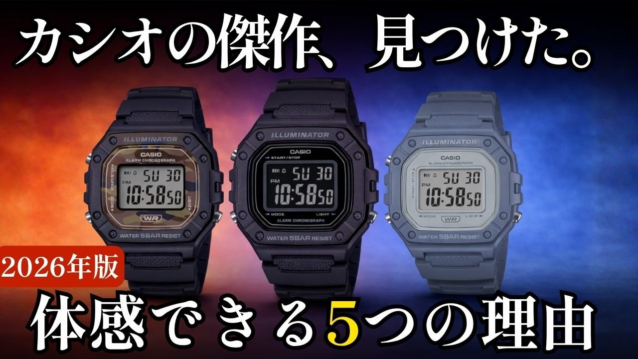 CASIO 腕時計 New Green Watches from Casio 2026: Models and Features