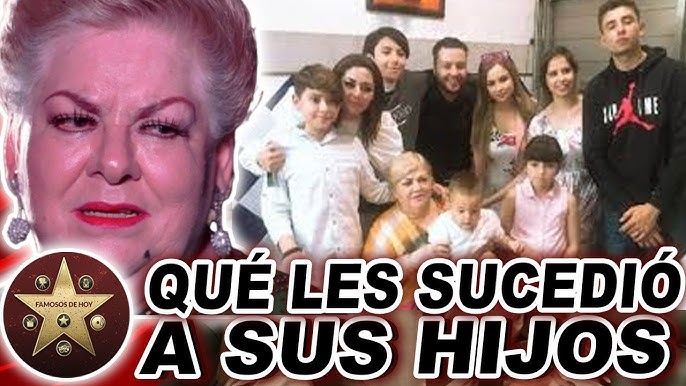 😱💥Así VIVIÓ Paquita la del Barrio con sus MARIDOS y sus HIJOS 😭Una Historia de Traición y conflic - YouTube
