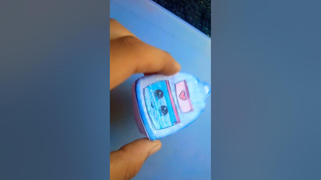 DIY Cute Mini Paper School Bag miniature craft cute kawaii YouTube diy-cute-mini-paper-school-bag-miniature-craft-cute-kawaii-youtube