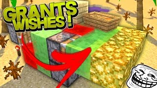 PRETENDING TO BE A MAGIC WISH MACHINE! (Minecraft Trolling Ep 126)