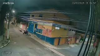 Brazilian Motorcyclist Sends Bullets At Thieves Disguised As Food Delivery Men Burp Tv