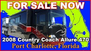 2008 Country Coach Allure 470 Crane Prairie Used Class A Diesel Motorhome, Florida, Fort Myers by RV Videos! 1,105 views 5 years ago 7 minutes, 45 seconds