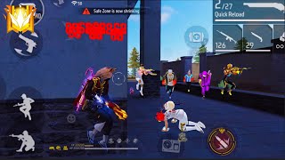Squad Fight 😜 Insane 90% Headshot Rate ⚡️Solo Vs Squad Full Gameplay | 📲 Poco X3Pro Vs IPhone 11