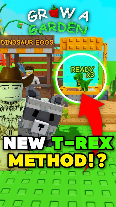 😱*DELETING* RARE PETS For T-REX?! (DNA MACHINE METHOD) | Grow A Garden UPDATE Secret #growagarden