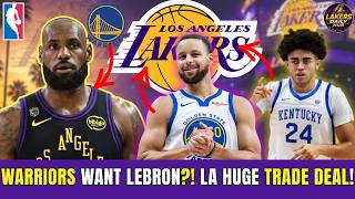 🚨 LEBRON TO WARRIORS! LAKERS’ MASSIVE TRADES! NBA SHOCKWAVES! 😱 screenshot 5
