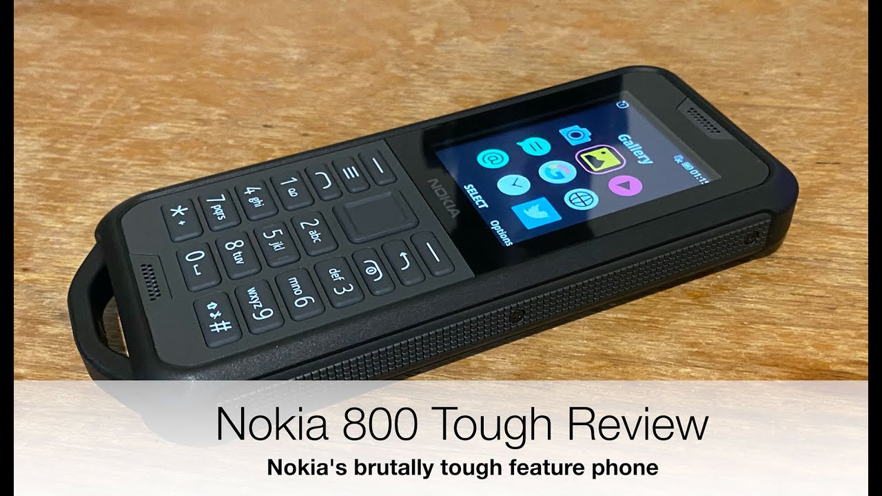 Nokia 800 Tough Phone - Cool Material