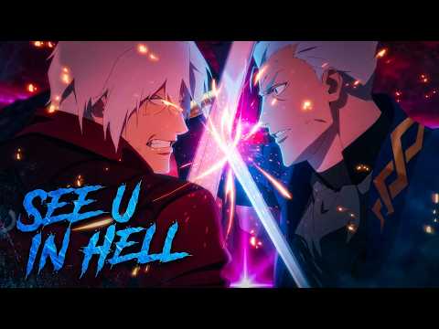 Dante Vs Vergil - See U in Hell - Papa Roach & Hanumankind 「Devil May Cry s2 AMV」