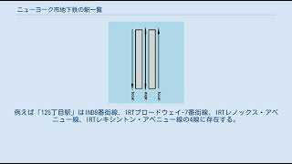 ニューヨーク市地下鉄の駅一覧