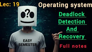 Deadlock Detection and Recovery | Resource Allocation Graph(RAG) | Operating System 