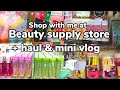 Hygiene shopping at a beauty supply store+Haul and mini vlog!! 2021
