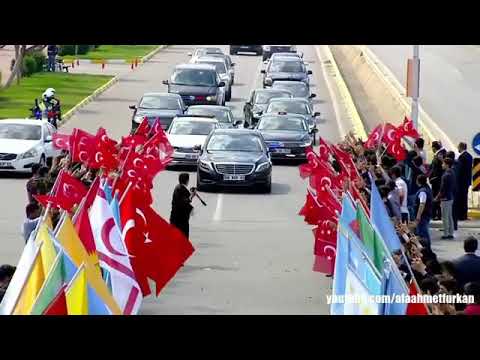 Devlet bahçeli konvoyu efsane