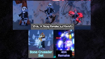 [CODES] Undertale: Timeline Collapse | Strain & Decay Remake & Revisit + Bone Crusader + 404 Remake