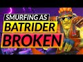 How to RANK UP with EVERY HERO - BROKEN BATRIDER SMURF Tips ANALysis - Dota 2 Guide