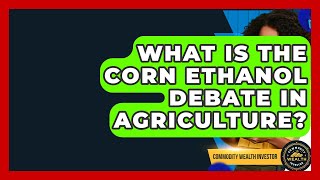 What Is The Corn Ethanol Debate In Agriculture - Commodity Wealth Investor