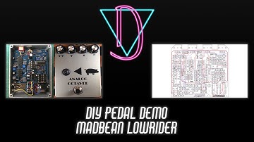 DIY Pedal Demo - Madbean Lowrider - Analog Octaver