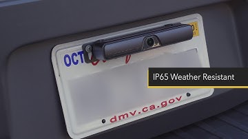 Wireless Solar Powered Backup Camera System