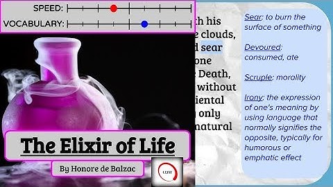 Learn English Through Story - The Elixir of Life [Subtitles, Advanced Level, American Accent]