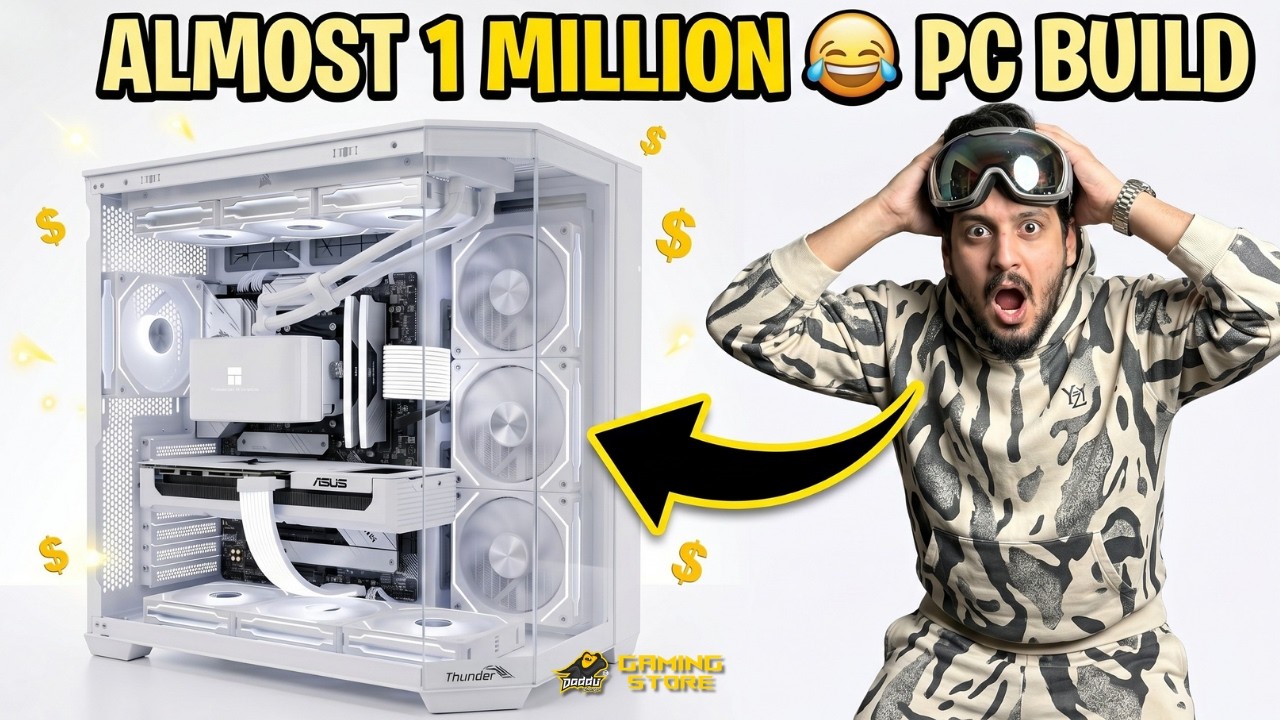 1 Million Rupees PC Build 💻 Extreme Gaming & Editing Beast - YouTube