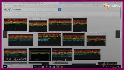 How to play Atari Breakout on Google