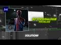 Fix Missing Dialogue/Voices in After Effects (MKV to MP4 Conversion)