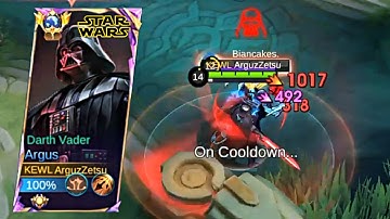 ONE SHOT! NEW META ARGUS BUILD!! BALANCED ATTACK SPEED AND DAMAGE - MLBB