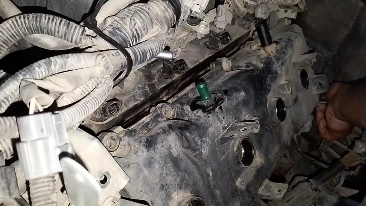 how to remove plastic engine cover Nissan patrol y62 YouTube