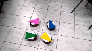 SwarmBots doing 'Khwaaja mere khwaaja' !