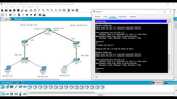 Wireless Networking - LAB | Configure AP Using Packet Tracer - DHCP Server - Diffrent Subnets
