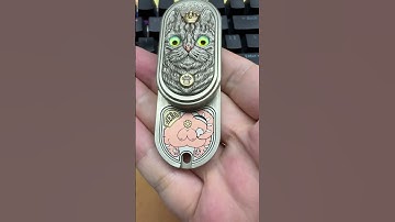 This is the most perfect agitated slider I have ever seen#EDC #fidgetspinner #edc #fidgettoys