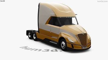 International SuperTruck II 2024 3D model by 3DModels.org
