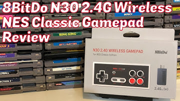 8BitDo N30 2.4G Wireless Gamepad Unboxing & Review, For NES Classic Edition