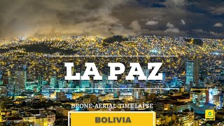 La Paz, Bolivia| AMAZING Drone, Aerial View Video 4K |