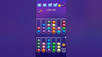 Ball Sort Puzzle Level 421 to Level 430
