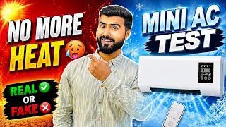 ₹2,299 Ka Portable AC 😱 Sach Ya Scam?😳|| Wall Mounted Air Conditioner Heater || Mini Portable AC  screenshot 5