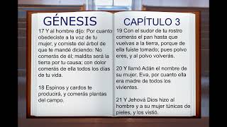 LA BIBLIA HABLADA "GENESIS 1 AL 50" COMPLETO REINA VALERA ANTIGUO TESTAMENTO