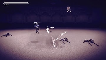 NieR Automata: A2 VS 20X LVL 99 2B, No Damage