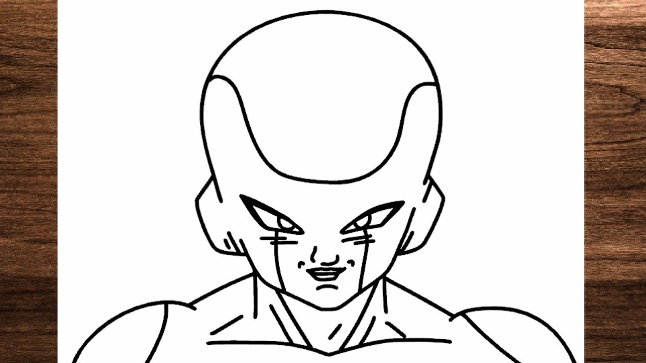 BLACK FREEZA COMO DESENHAR passo a passo 