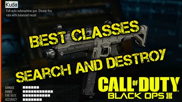 Best Competitive Class Set-ups for SnD | Competitive Tips | Call of Duty: Black Ops 3