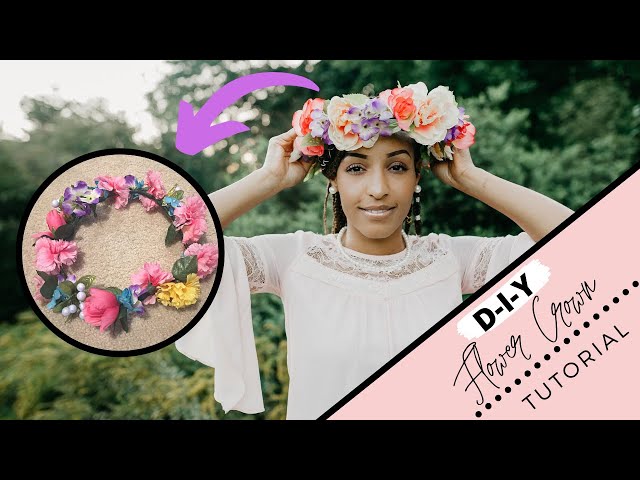 How To Make A Flower Crown - Save-On-Crafts