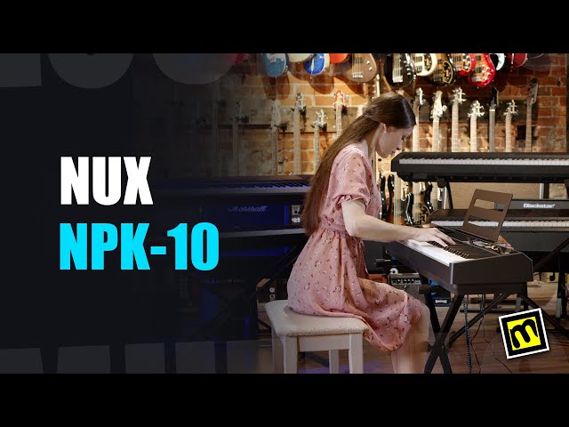 Цифровое пианино NUX NPK-10 (black)