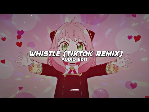 whistle (tiktok remix) 「blackpink」 | edit audio