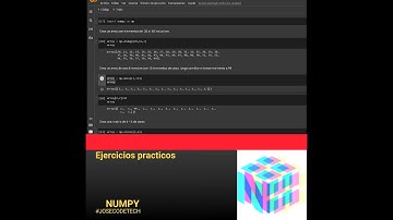 15 Ejercicios varios con Numpy (python)