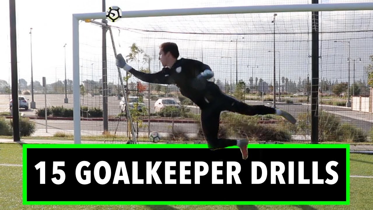 15 Goalkeeper Drills w/ Progressions Part 1 Pro GK YouTube