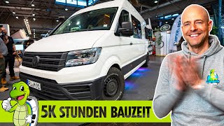 PERFEKT ausgebauter STEALTH VW CRAFTER von TEIL.ZEITCAMPER | 2 Meter Küchenzeile | Dachterrasse