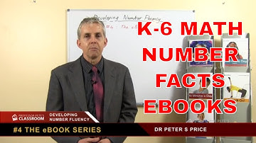 Developing Number Fluency Part 4: The eBooks [FREE MATH PD FOR TEACHERS]