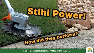 Stihl RGKM Reciprocator Attachment ☀ (S3E16)