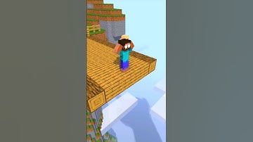 HELP Herobrine Jump over Cliff (Bones - Imagine Dragons) #herobrine #minecraft #shorts #bones