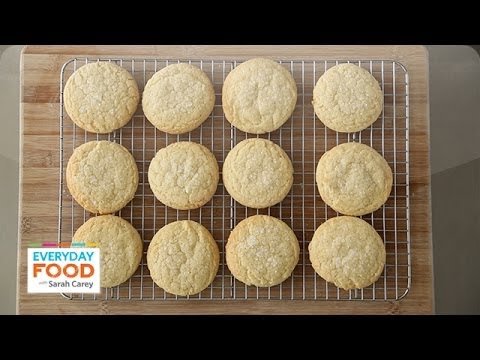Old-Fashioned Lemon Sugar Cookie - Everyday Food with Sarah Carey