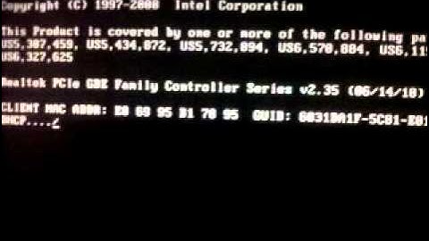PXE-E53 No boot filename recieved Problem